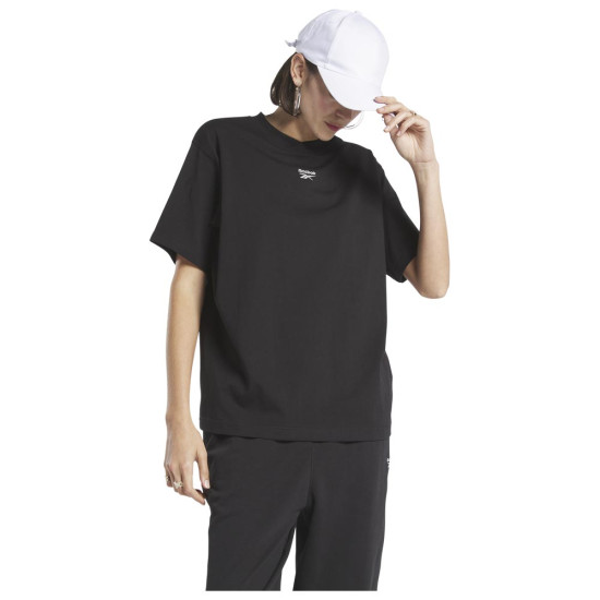 Reebok Γυναικεία κοντομάνικη μπλούζα Relaxed fit Reebok Γυναικεία κοντομάνικη μπλούζα Relaxed fit